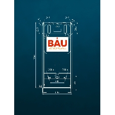 Комплект BAU 6 в 1: инсталляция BAU PRO, унитаз подвесной безободковый вихревой со скрытым сливом Bau Stil Hurricane-5, сиденье дюропласт микролифт, клавиша серый металлик/вставка хром