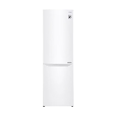 Холодильник LG GA-B419SWJL белый двухкамерный 223/79л морозилка снизу, No Frost