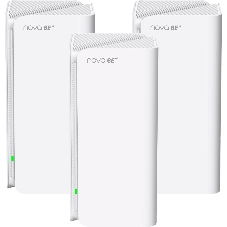 Трехдиапазонная гигабитная Wi-Fi Mesh система Tenda MX21 Pro (3-pack) AXE5700, 2,4/5/6 ГГц, до 5665 Мбит/с, 3x1 Гбит/с