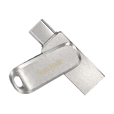 Флешка USB Sandisk Ultra Dual Luxe (SDDDC4-032G-G46), 32Gb, USB 3.2 Gen 1/Type-C, R/W 150/40, серебристый