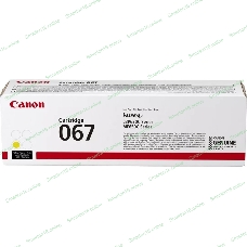 Картридж лазерный Canon 067Y (5099C002) желтый (1250 стр.) для Canon LBP631/633/MF651/655/657