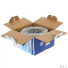 Кабель SkyNet Standart UTP indoor 2x2x0,48, медный, FLUKE TEST, кат.5e, однож., 305 м, box, серый