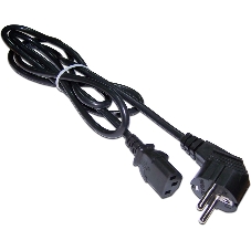 Шнур питания Lanmaster LAN-PP13/SHA-7.0-BK C13-Schuko проводник.:3x0.75мм2 7м 220В 10А черный