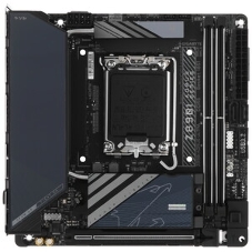 Материнская плата Gigabyte Z890I AORUS ULTRA, LGA 1851, Intel Z890, 2xDDR5, 2xSATA, 2xM.2, 1xPCIe 5.0 x16, 1xDP, 1xHDMI, 1xUSB-C, 1x Thunderbolt 4, 1x 2.5Gb LAN, 2xUSB-A 3.2 Gen 1, 3xUSB-A 3.2 Gen 2, 2x3.5 мм, TOSLINK, 7.1, 1xUSB4, Mini-ITX