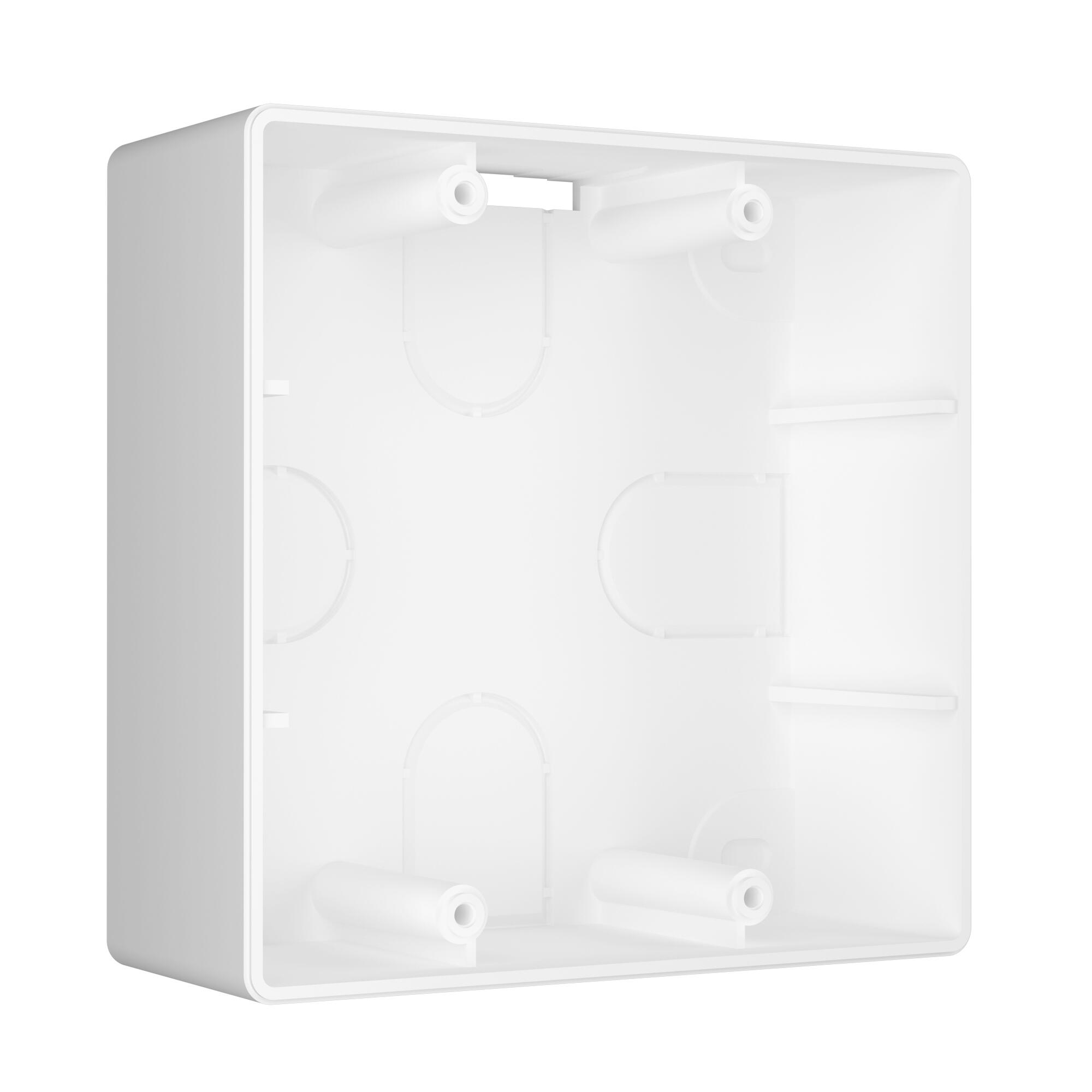 Коробка накладного монтажа для силовой розетки Werkel W1199201 (белый)