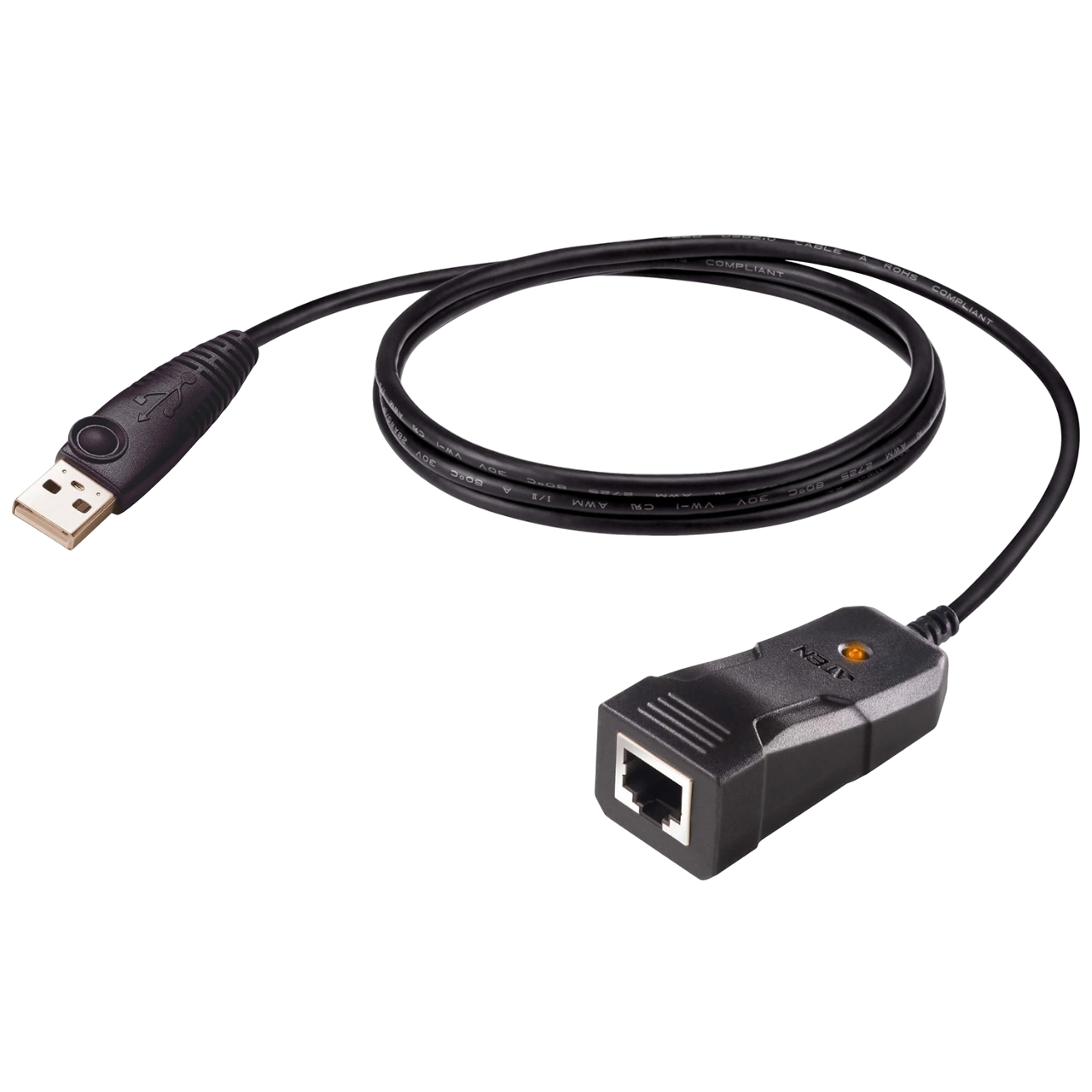 USB конвертер ATEN USB to RJ-45 (RS-232) Console Adapter (FTDI/1.2 m)
