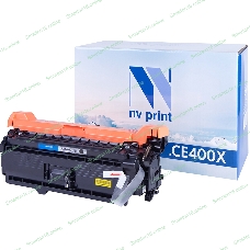 Картридж лазерный NVPrint совместимый HP CE400X черный для CLJ Color M551 (11000k)