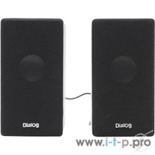 Акустическая система Dialog AST-20UP - акустические колонки 2.0, 6W RMS, Cherry, питание от USB