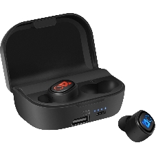Наушники TWS Defender Twins 639 черный, внутриканальные, Bluetooth, до 4 ч