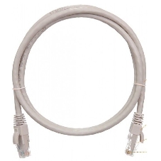 Патч-корд Lanmaster LAN-PC45/U6-2.0-GY вилка RJ-45-вилка RJ-45 кат.6 2м серый LSZH