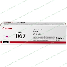 Картридж лазерный Canon 067M (5100C002) пурпурный (1250 стр.) для Canon LBP631/633/MF651/655/657