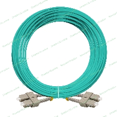 Патч-корд волоконно-оптический ExeGate FC-D-503-SC-SC-15M-LSZH (Шнур ВО MM 50/125 (OM3), SC/UPC-SC/UPC, Duplex, LSZH, 15м)