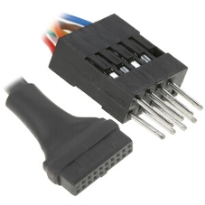 Переходник USB 3.0 Espada (внутр.) - USB 2.0 (внутр.) (10pinMto20pinF) (41275)