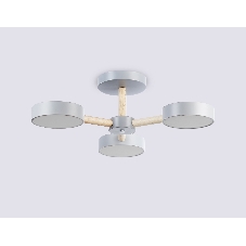 Светильник Ambrella light FL4822/3 GR серый 3000K-6400K 40W D580*160 (ПДУ ИК)