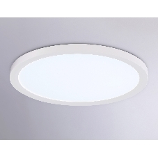 Светильник светодиодный ультратонкий Ambrella light FZ1905 WH белый IP54 26W 3000K-6500K CCT-переключатель D370*25 (Без ПДУ)