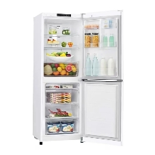 Холодильник LG GA-B419SWJL белый двухкамерный 223/79л морозилка снизу, No Frost