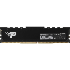 Оперативная память Patriot Signature Premium, DDR4, 32GB (2x16 GB), 3200 MHz, CL22, DIMM, радиатор, черный