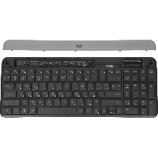 Комплект клавиатура+мышь Logitech MK470 беспроводной, USB, 1000 DPI, чёрный