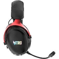 Гарнитура Acer OHR401 чёрный, беспроводная + проводная, USB/Bluetooth/mini jack 3.5 мм, до 55 ч, подсветка