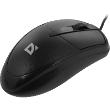 Мышь проводная Defender Trace MB-989 черный, 1000 dpi, USB, кнопки - 3