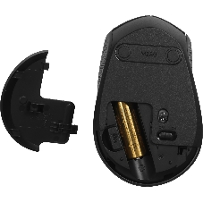 Мышь беспроводная Logitech M280 черный, 1000 dpi, радиоканал, USB, кнопки - 3