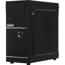 Компьютер Amur Нарвал A5A14 АМУЕ.466219.002 MT Ryzen 5 3400G (3.7) 8Gb SSD256Gb Vega 11 FreeDOS GbitEth 400W мышь клавиатура черный (RUS) (2169402)