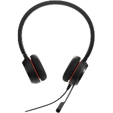 Наушники с микрофоном Jabra Evolve 20 SE черный 2м накладные USB оголовье (4999-823-369)