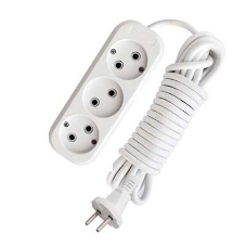 Удлинитель 3х7 м без заземл. 10А IP20 Е-203 АБС-пл. ПВС 2х0.75 UNIVersal 9631966 Удлинитель 3х7 м без заземл. 10А IP20 Е-203 АБС-пл. ПВС 2х0.75 UNIVersal 9631966