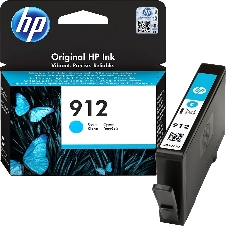 Картридж струйный HP 912 3YL77AE голубой (315стр.) для HP OfficeJet 801x/802x