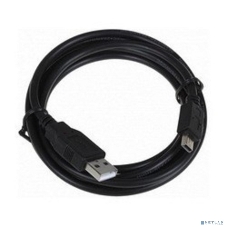 Кабель USB 2.0 A-->mini-B 5P (3,0м) черный, Telecom <TC6911BK-3.0M>