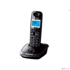 Телефон беспроводной (DECT) Panasonic KX-TG2511RUT (титан) АОН, Caller ID,спикерфон на трубке,переход в Эко режим одним нажатием