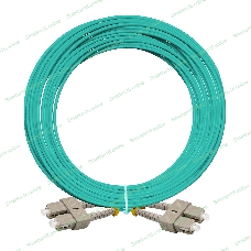 Патч-корд волоконно-оптический ExeGate FC-D-503-SC-SC-20M-LSZH (Шнур ВО MM 50/125 (OM3), SC/UPC-SC/UPC, Duplex, LSZH, 20м)