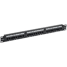 Патч-панель ITK PP24-1UC5EU-K05-G 1U кат. 5Е UTP 24 порта (Krone) GENERICA