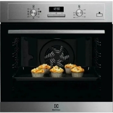 Духовой шкаф электрический Electrolux EOD3H70X серебристый