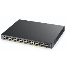 Коммутатор Zyxel XGS2210-52HP, 48 port Gigabit L2 managed PoE+ switch, 375 Watt, 4x 10G
