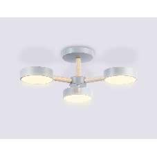 Светильник Ambrella light FL4822/3 GR серый 3000K-6400K 40W D580*160 (ПДУ ИК)