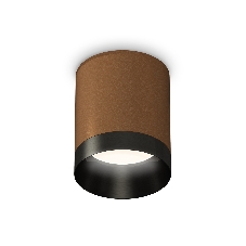 Светильник Ambrella Light XS6304010 SCF/PBK кофе песок/черный полированный MR16 GU5.3 (C6304, N6131)