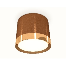 Светильник Ambrella Light XS8117001 SCF/PYG кофе песок/золото желтое полированное GX53 (C8117, N8124)