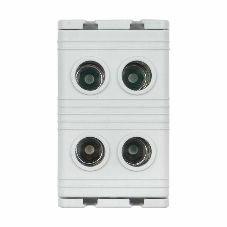Клемма силовая вводная двойная КСВ 16-50 серая EKF PROxima plc-kvs2-16-50-grey EKF