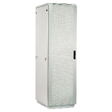 Шкаф телеком. напольный 42U (600x1000) дверь перфорированная (ШТК-М-42.6.10-4ААА) (3 коробки)
