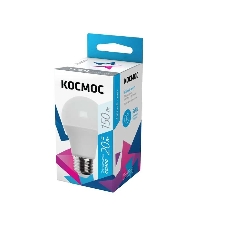 Лампа светодиодная Космос LED BASIC A65/A60 20Вт 220В E27 4500К Лампа светодиодная Космос LED BASIC A65/A60 20Вт 220В E27 4500К