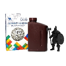 Фотополимерная смола NVPrint Plant Based Resin черный для 3D печати 1 кг (бут) Фотополимерная смола NVPrint Plant Based Resin черный для 3D печати 1 кг (бут)