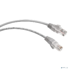 Шнур коммутационный Cabeus, cat.6a, неэкр., U/UTP, RJ45/RJ45, LSZH, AWG24, 5м, серый