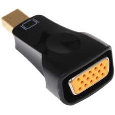 Переходник miniDisplayPort - VGA, Cablexpert A-mDPM-VGAF-01, 20M/15F, черный, пакет