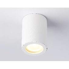 Светильник накладной TN22797 WH белый IP44 GU10 max 12W D65*90