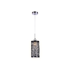 Светильник Ambrella light TR3637 CH/BK хром/черный E14 max 40W D130*1100