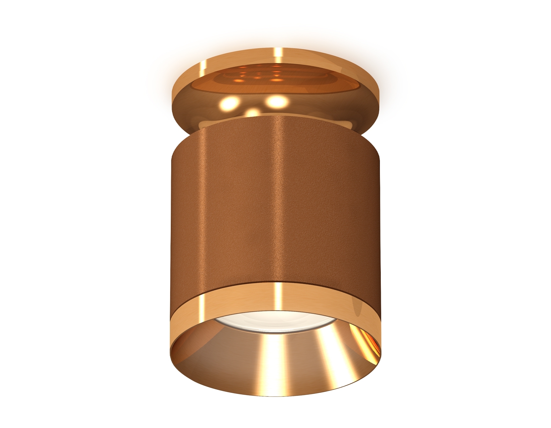 Светильник Ambrella Light XS7404121 SCF/PYG кофе песок/золото желтое полированное MR16 GU5.3 (N7929, C7404, N7034)