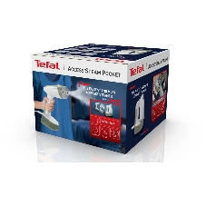 Отпариватель Tefal DT3053E1 белый/зеленый, 1300 Вт, 20 г/мин, 120 мл