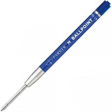 Стержень шариковый Parker QuinkFlow Basic Z09 (CW2166544) M 1мм, синие чернила, блистер (2шт)