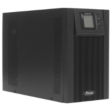 Источник бесперебойного питания PowerMan Online 2000VA черный (Online-Double conversion/LCD Display/USB/Software/RJ11/45,RS-232)